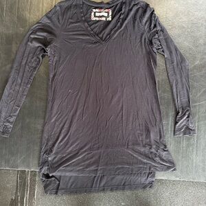 Pure Good Black and Red Patterned Top